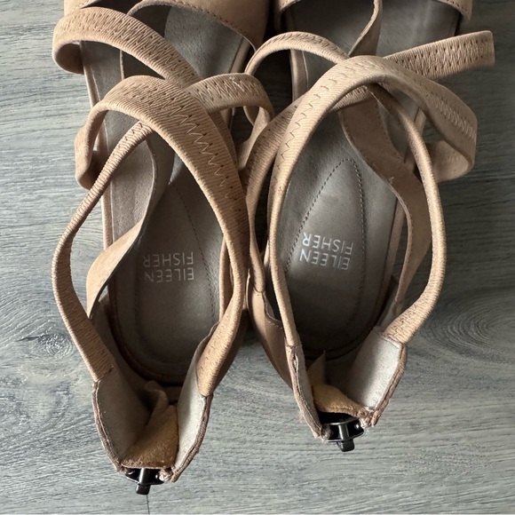 Eileen Fisher Skill Platform Strappy Sandals